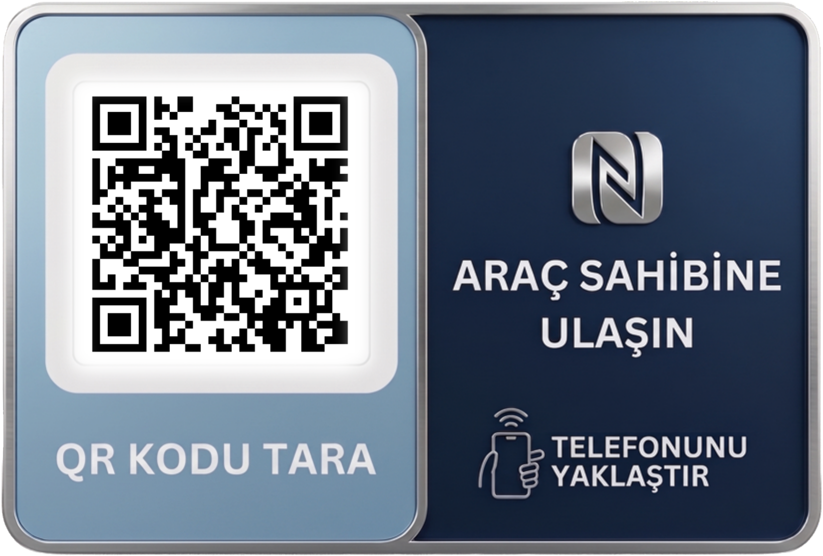 TemassızAraç Etiketi